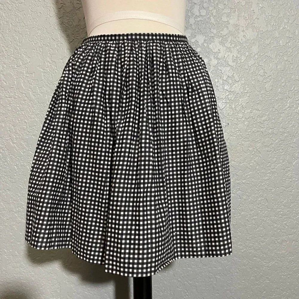 Madewell Gingham Skirt  - Picture 3 of 9